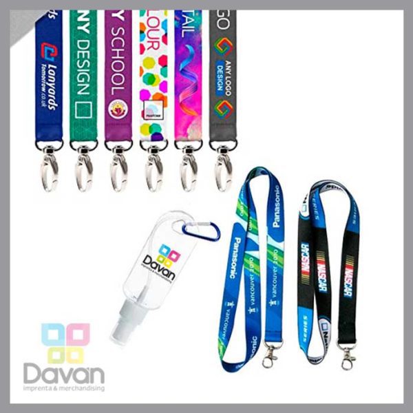 LANYARD SUBLIMADO CON FRASCO SPRAY